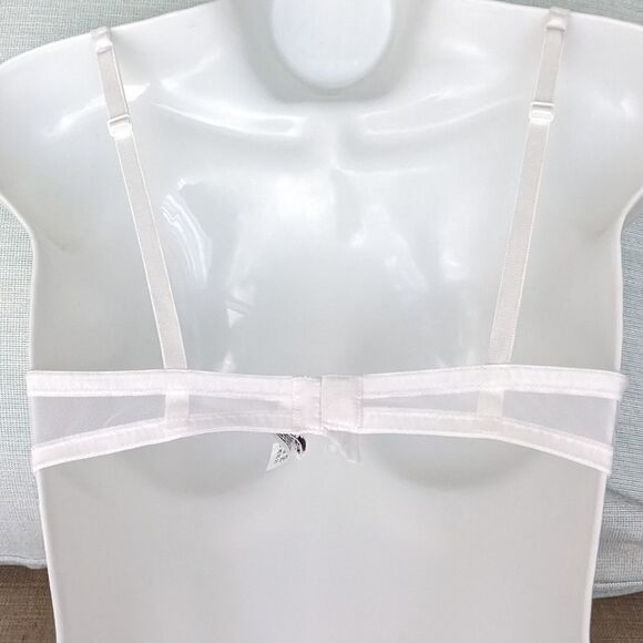 SWAN original Italian white lace bra wedding bra B037 - Picture 5 of 8